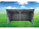 KJ GALVANIZED STEEL ANIMAL RUN-IN SHED 12'X20' 