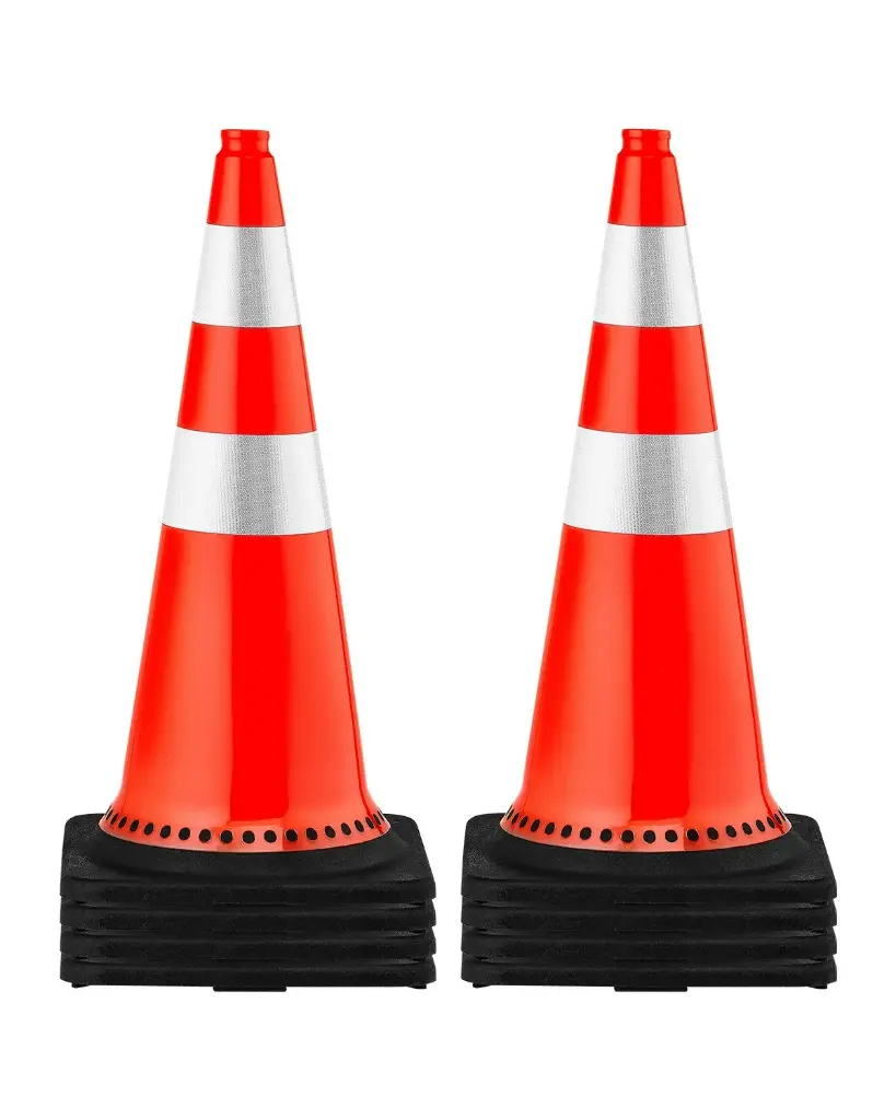VEVOR 28" PVC HD SAFETY CONES 