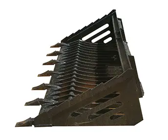 WILDCAT 80" SKELETON ROCK BUCKET SMOOTH EDGE