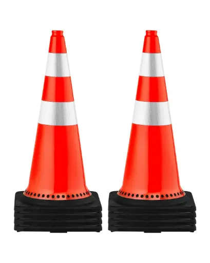 VEVOR 28" PVC HD SAFETY CONES 